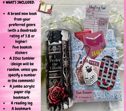 Blind Date with a Book+20oz Bookish Tumbler