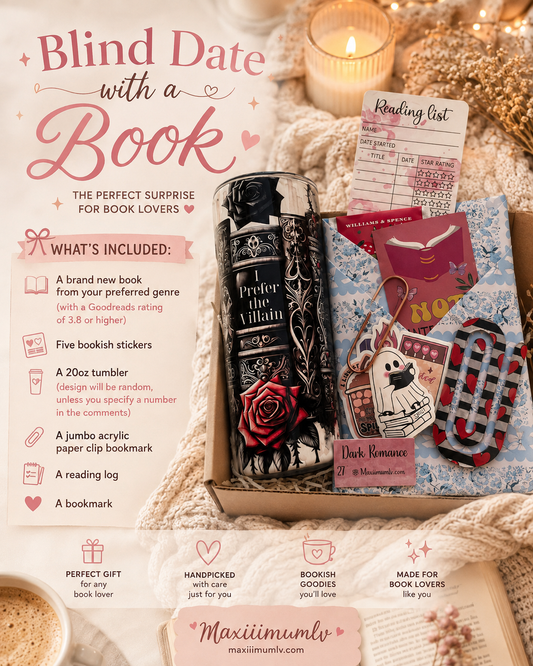 Blind Date with a Book+20oz Bookish Tumbler